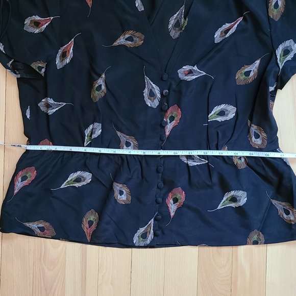 Madewell Belle Silk Top - Picture 8 of 10